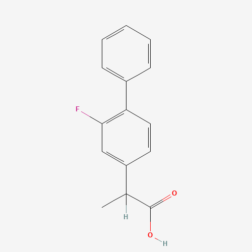2D chemical (molecular) structure of Flurbiprofen
