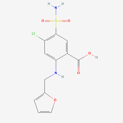 2D chemical (molecular) structure of Furosemide