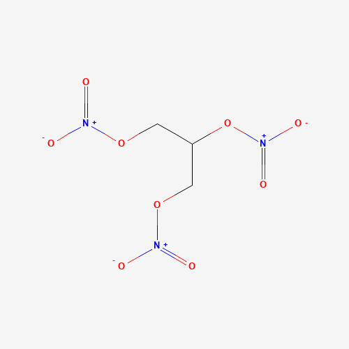 2D chemical (molecular) structure of Glyceryl trinitrate