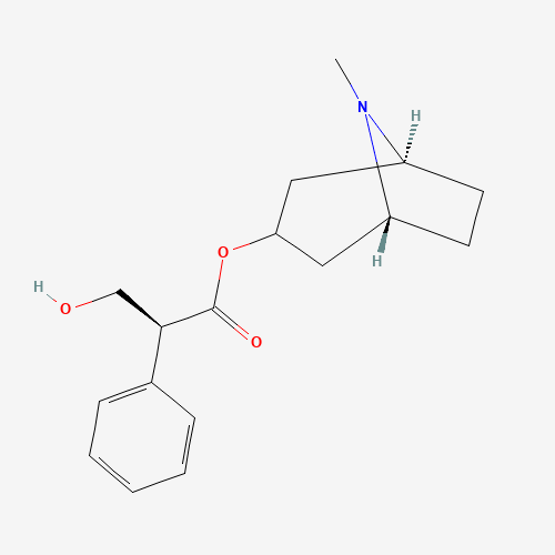 2D chemical (molecular) structure of Hyoscyamine