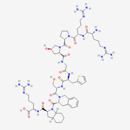 2D chemical (molecular) structure of Icatibant