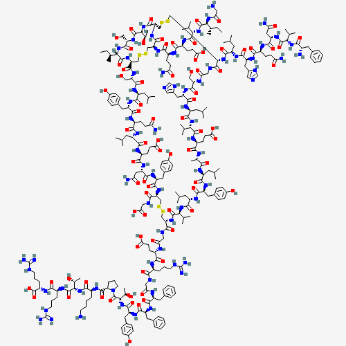 2D chemical (molecular) structure of Insulin glargine