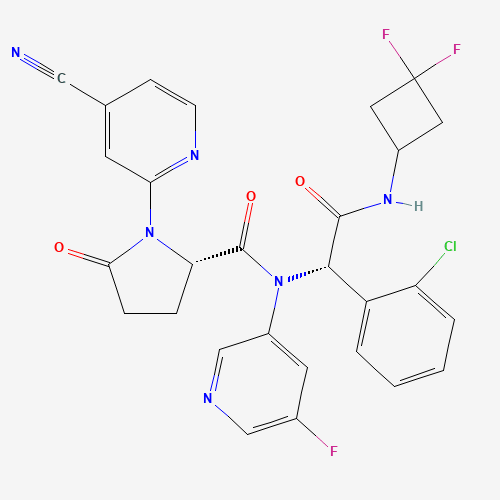2D chemical (molecular) structure of Ivosidenib