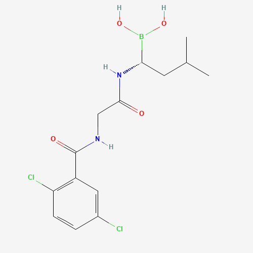 2D chemical (molecular) structure of Ixazomib