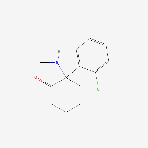2D chemical (molecular) structure of Ketamine