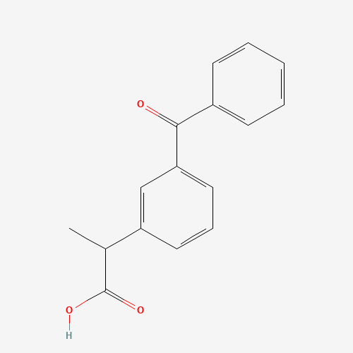 2D chemical (molecular) structure of Ketoprofen