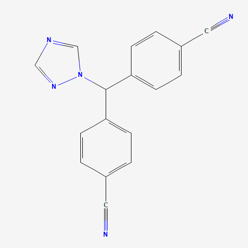 2D chemical (molecular) structure of Letrozole