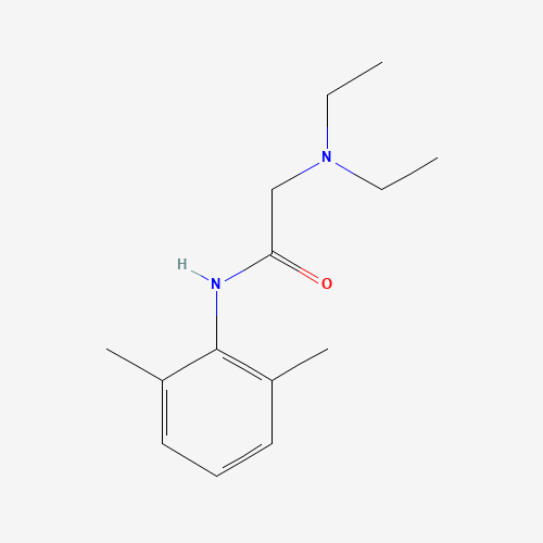2D chemical (molecular) structure of Lidocaine
