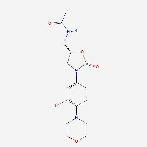 2D chemical (molecular) structure of Linezolid