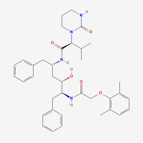 2D chemical (molecular) structure of Lopinavir