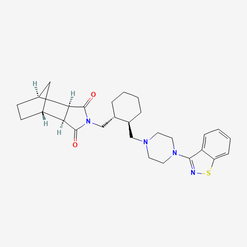 2D chemical (molecular) structure of Lurasidone