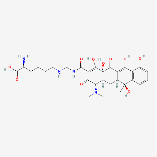2D chemical (molecular) structure of Lymecycline