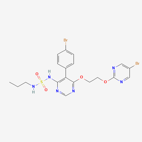 2D chemical (molecular) structure of Macitentan