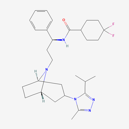 2D chemical (molecular) structure of Maraviroc