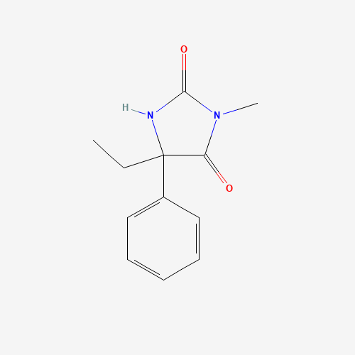 2D chemical (molecular) structure of Mephenytoin