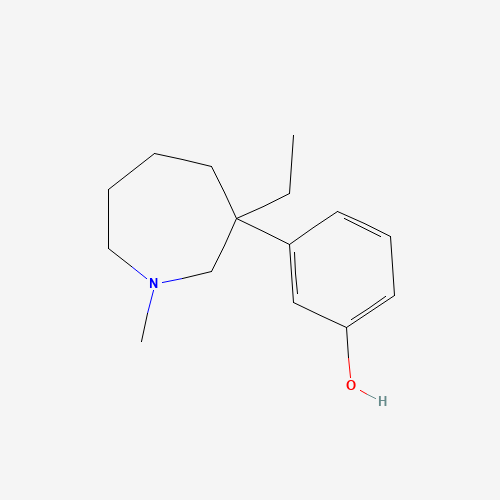 2D chemical (molecular) structure of Meptazinol