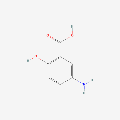 2D chemical (molecular) structure of Mesalazine