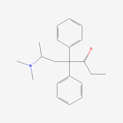 2D chemical (molecular) structure of Methadone