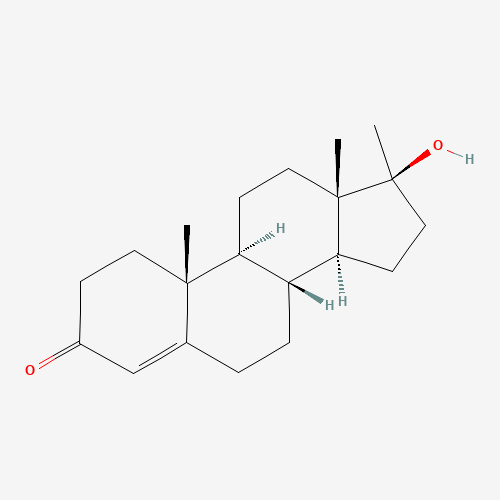 2D chemical (molecular) structure of Methyltestosterone