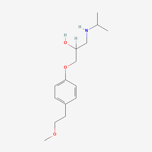 2D chemical (molecular) structure of Metoprolol