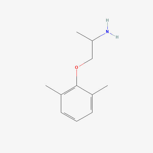 2D chemical (molecular) structure of Mexiletine