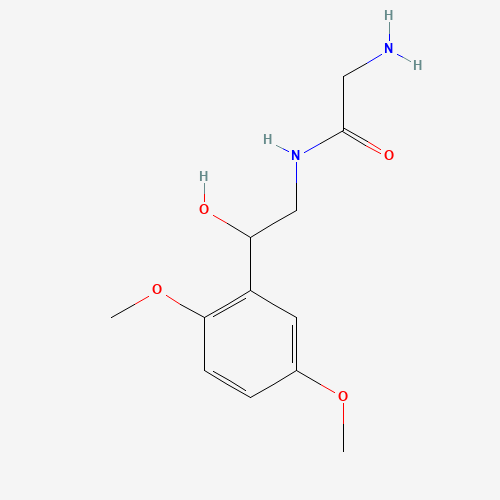 2D chemical (molecular) structure of Midodrine