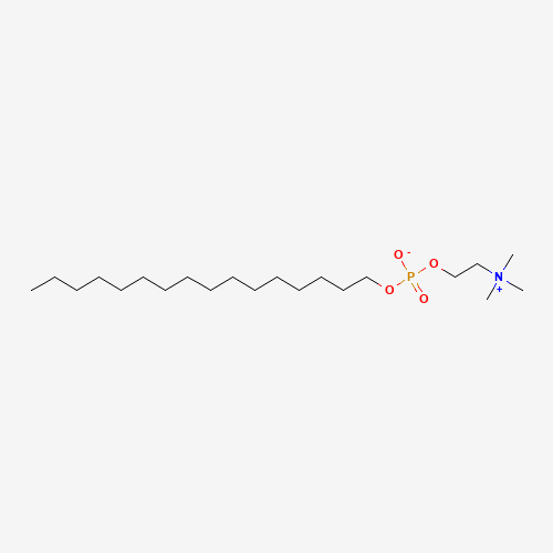 2D chemical (molecular) structure of Miltefosine