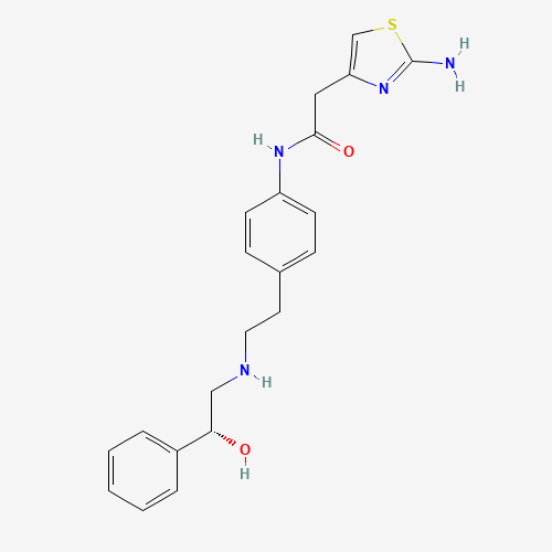 2D chemical (molecular) structure of Mirabegron