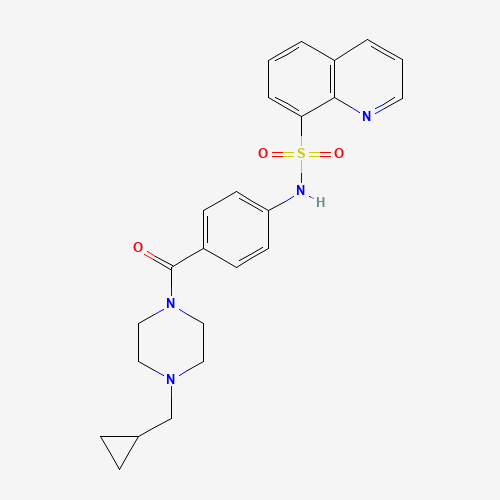 2D chemical (molecular) structure of Mitapivat