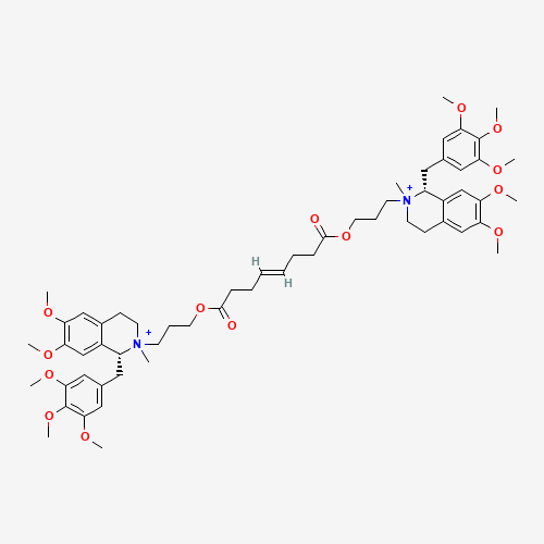 2D chemical (molecular) structure of Mivacurium