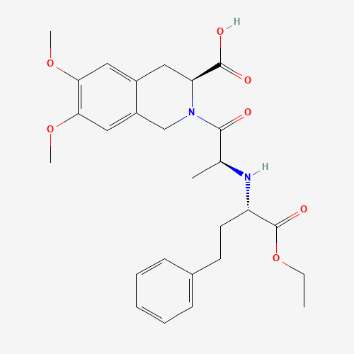 2D chemical (molecular) structure of Moexipril