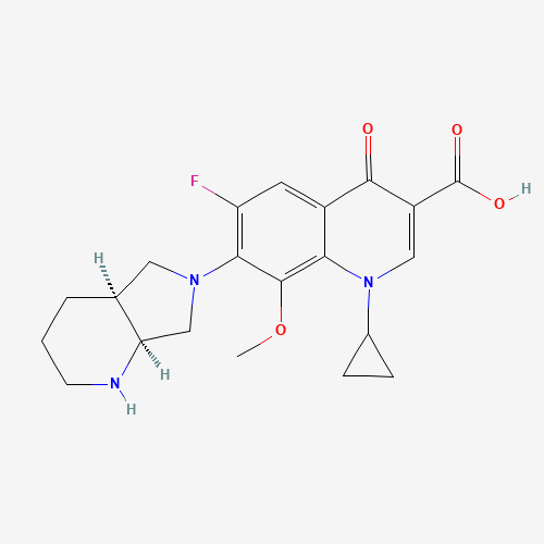 2D chemical (molecular) structure of Moxifloxacin