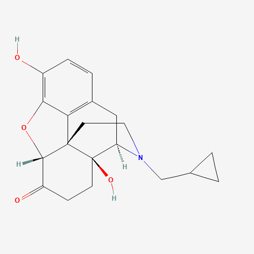 2D chemical (molecular) structure of Naltrexone