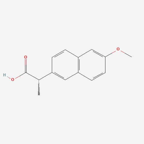 2D chemical (molecular) structure of Naproxen
