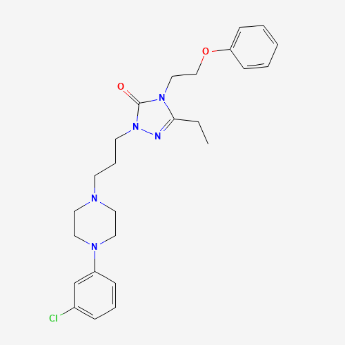 2D chemical (molecular) structure of Nefazodone