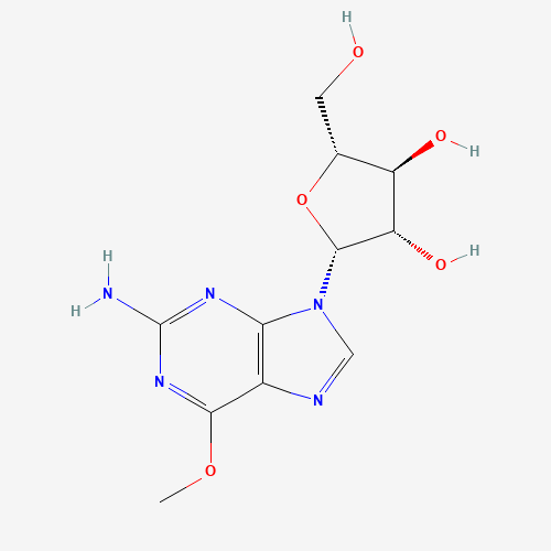 2D chemical (molecular) structure of Nelarabine