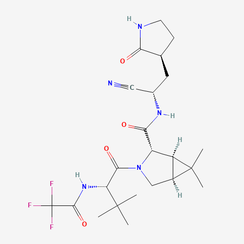 2D chemical (molecular) structure of Nirmatrelvir