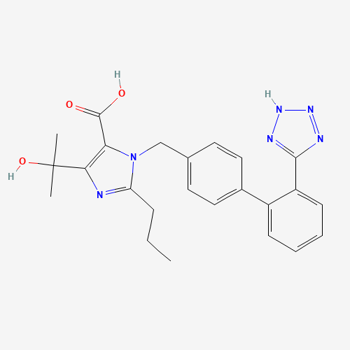 2D chemical (molecular) structure of Olmesartan