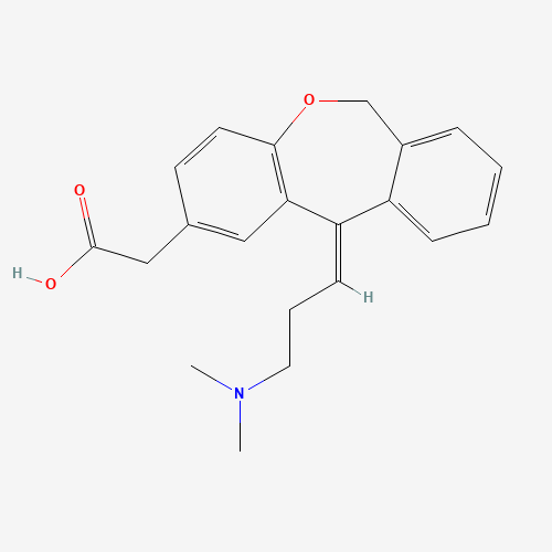 2D chemical (molecular) structure of Olopatadine