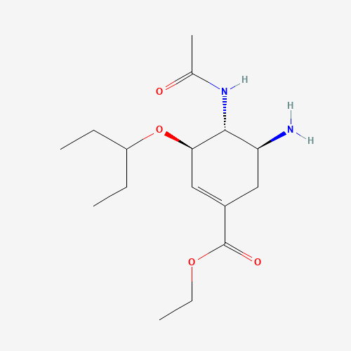2D chemical (molecular) structure of Oseltamivir
