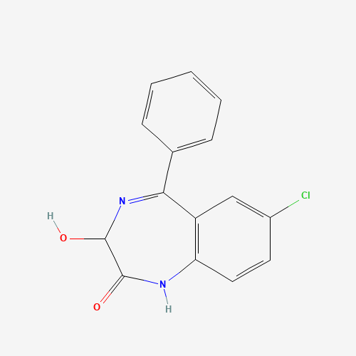 2D chemical (molecular) structure of Oxazepam