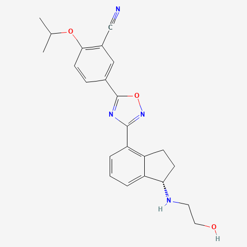 2D chemical (molecular) structure of Ozanimod