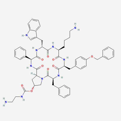 2D chemical (molecular) structure of Pasireotide