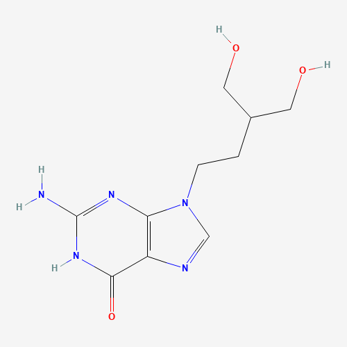 2D chemical (molecular) structure of Penciclovir