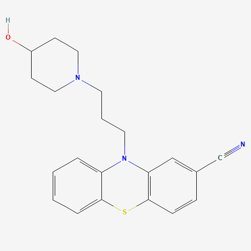 2D chemical (molecular) structure of Periciazine