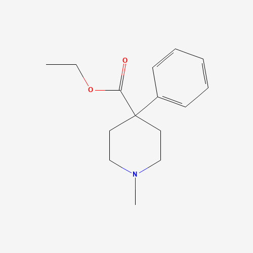 2D chemical (molecular) structure of Pethidine