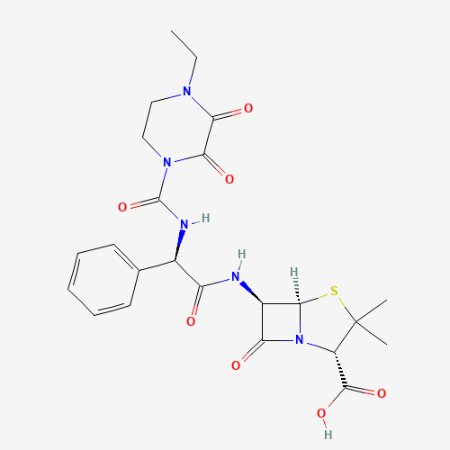 2D chemical (molecular) structure of Piperacillin