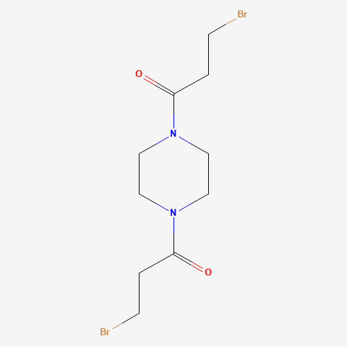 2D chemical (molecular) structure of Pipobroman