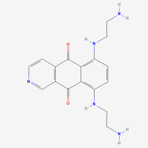 2D chemical (molecular) structure of Pixantrone