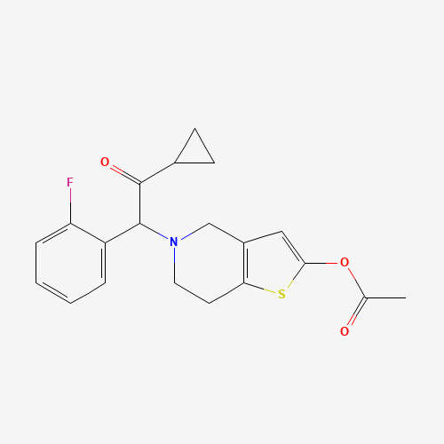 2D chemical (molecular) structure of Prasugrel